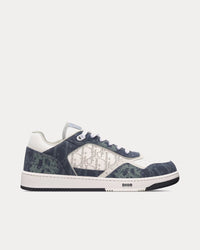 Dior Tears B27 Blue Dior Oblique and Peace Sign Dior Tears Denim Low Top Sneakers