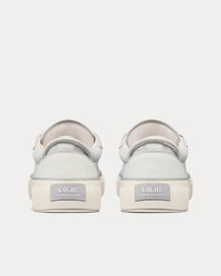B33 White Smooth Calfskin and Dior Oblique Jacquard Low Top Sneakers