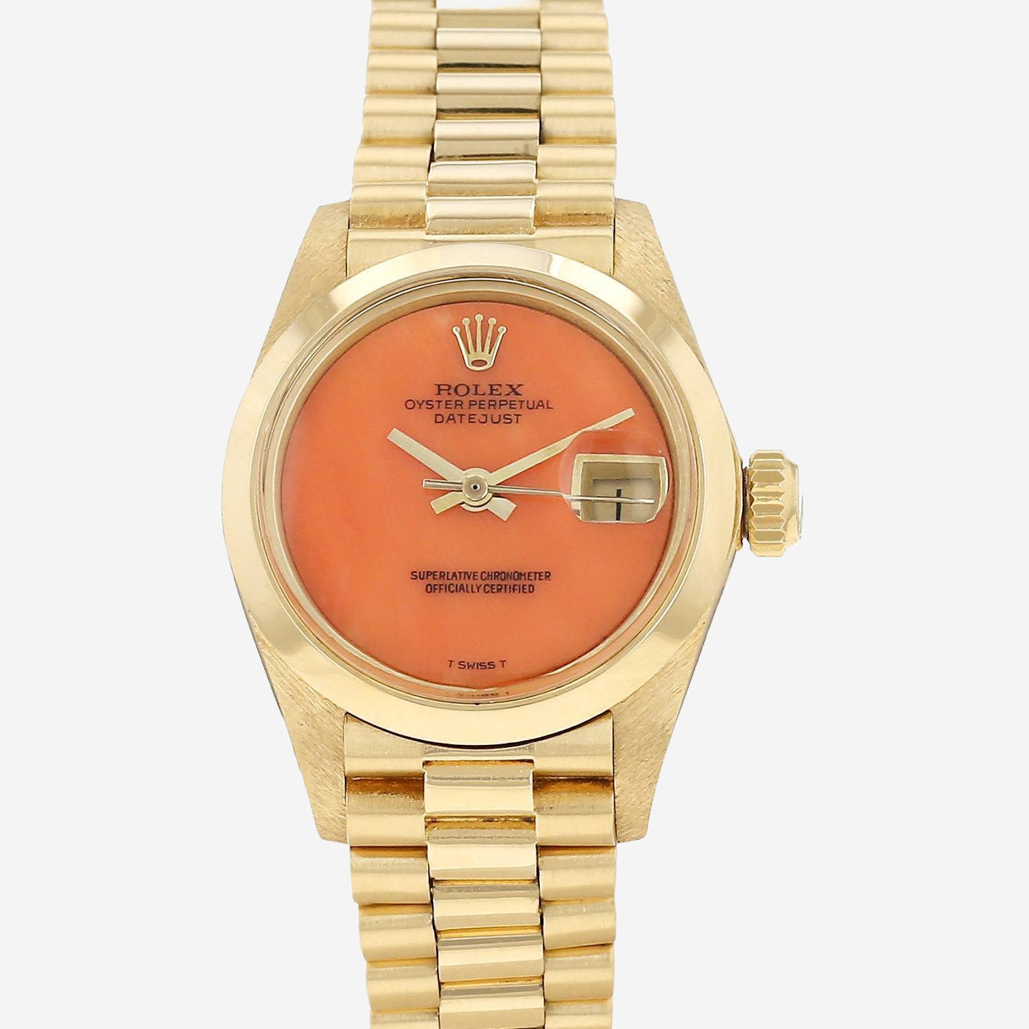 Datejust Lady watch in yellow gold, Ref: 6916 Circa 1981