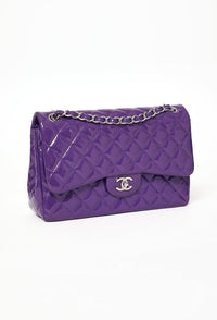 Chanel Patent Timeless Jumbo Flap Bag