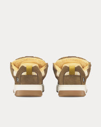 B9S Skater Limited And Numbered Edition Dior Oblique Suede and Jacquard Khaki / Beige Low Top Sneakers