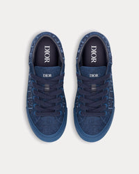B33 Dior Oblique Denim Blue Low Top Sneakers