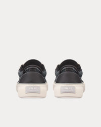 B33 Black Smooth Calfskin and Dior Oblique Jacquard Low Top Sneakers