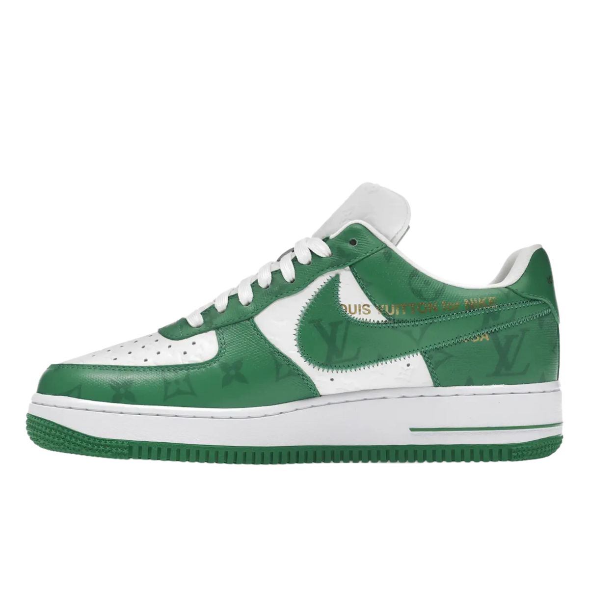 Louis Vuitton Nike Air Force 1 Low By Virgil Abloh White Green