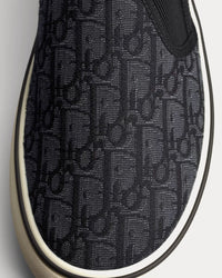 Saltwind Black Slip On Sneakers