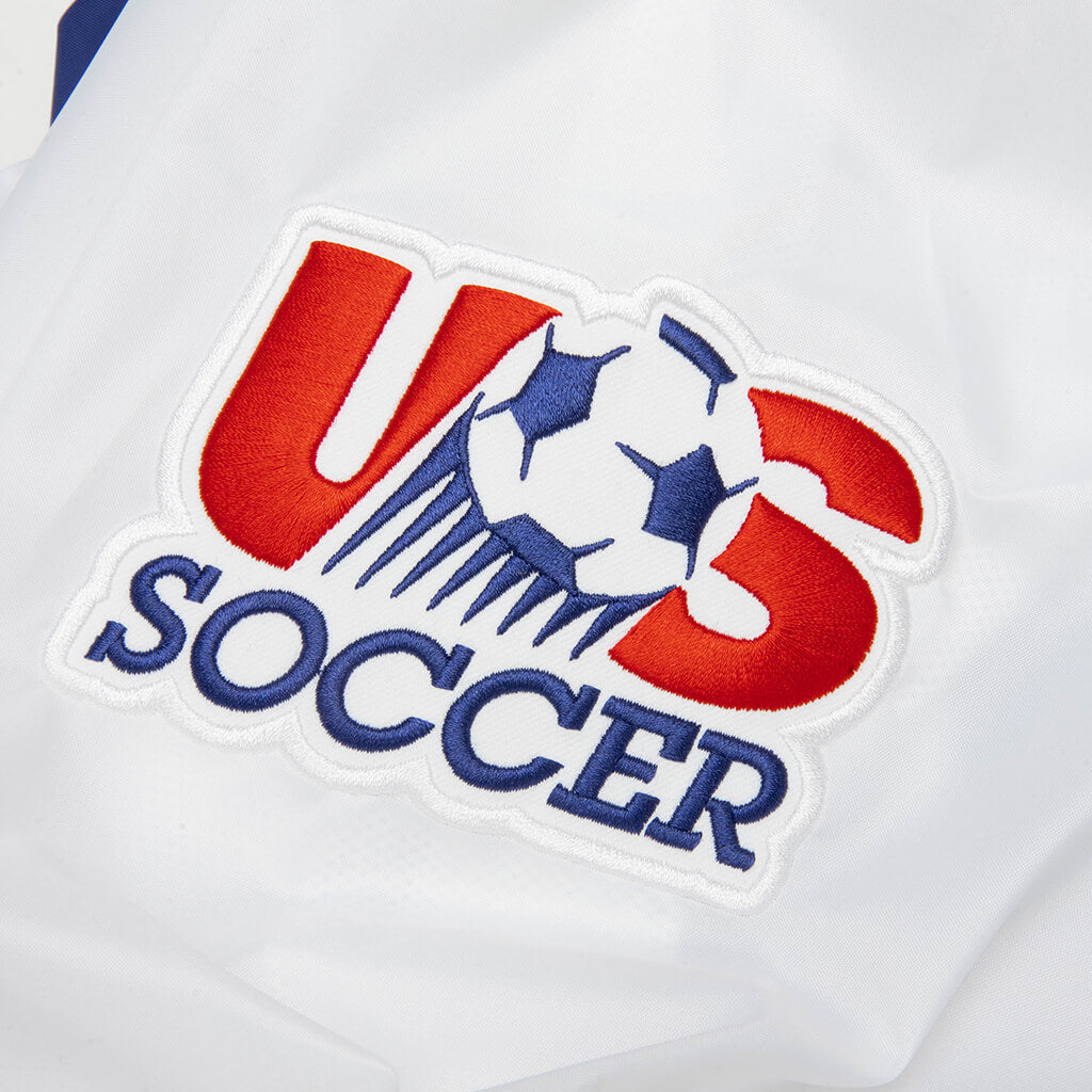 USA V.A.A. Anthem Jacket - White/Deep Royal Blue