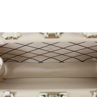 LOUIS VUITTON GO-14 Malletage Minaudiere Quilted Lambskin Leather Crossbody Bag Gold