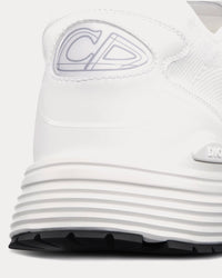 B30 Countdown Techical Mesh & Fabric White Slip On Sneakers