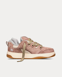 B9S Skater Limited And Numbered Edition Lilac Suede and Dior Oblique Jacquard Low Top Sneakers