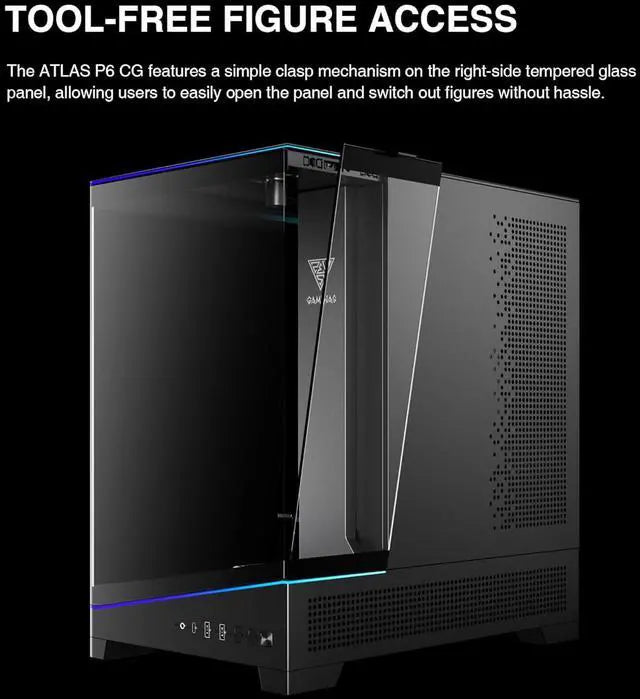 GAMDIAS Atlas P6 Mid-Tower Gaming Case
