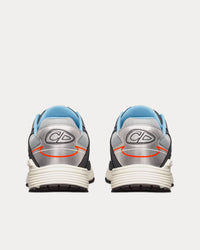 B30 Gray Mesh with Silver-Tone and Deep Gray Technical Fabric Low Top Sneakers