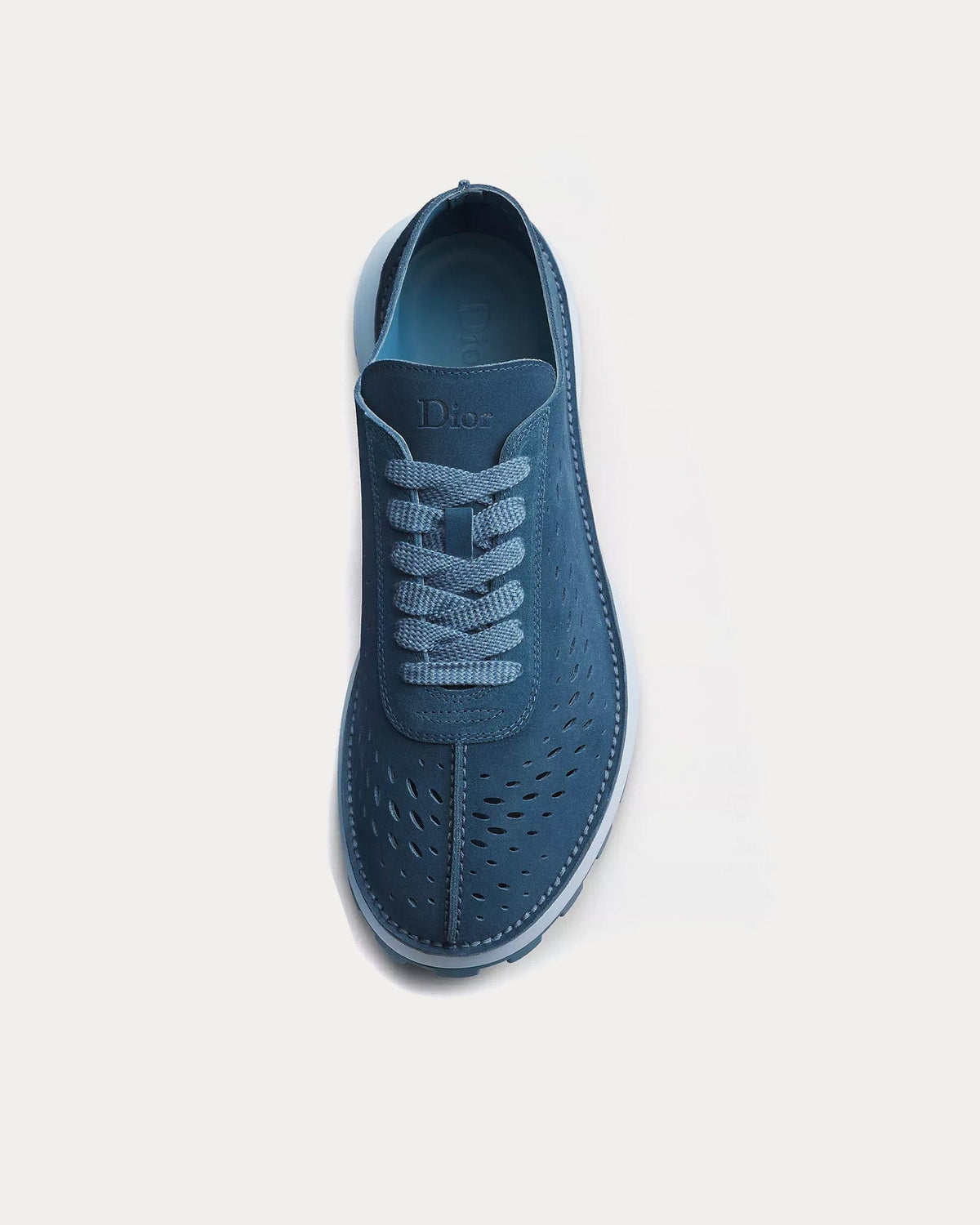 Squash Suede Blue Low Top Sneakers