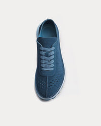 Squash Suede Blue Low Top Sneakers