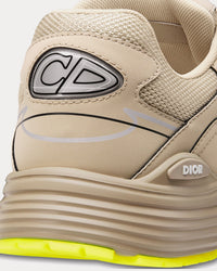 B30 Mesh & Technical Fabric Beige Low Top Sneakers