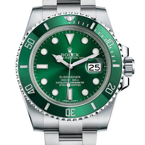 Pre-Owned Submariner Green Hulk 116610LV