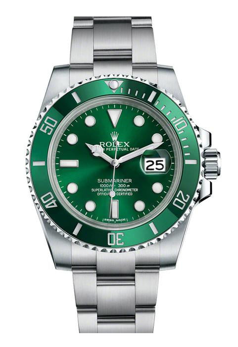 Pre-Owned Submariner Green Hulk 116610LV