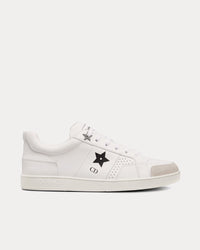 Dior Star Calfskin & Suede White / Black Low Top Sneakers