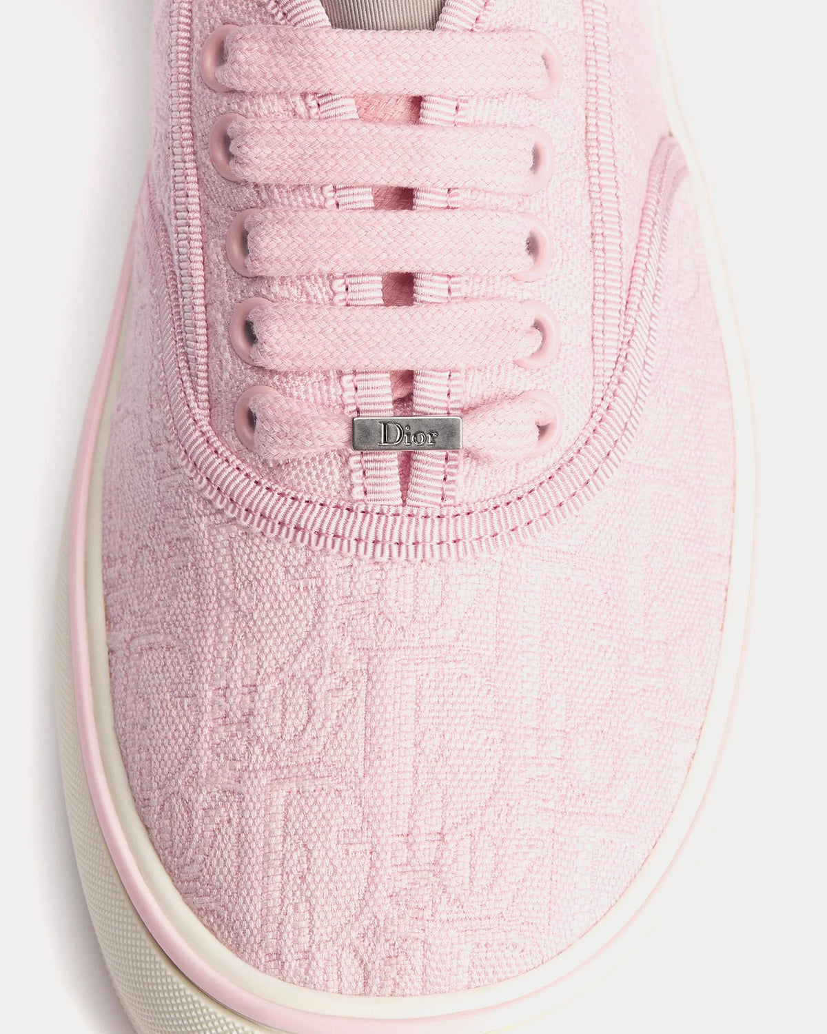 Saltwind in Dior Oblique Jacquard Pink Low Top Sneakers
