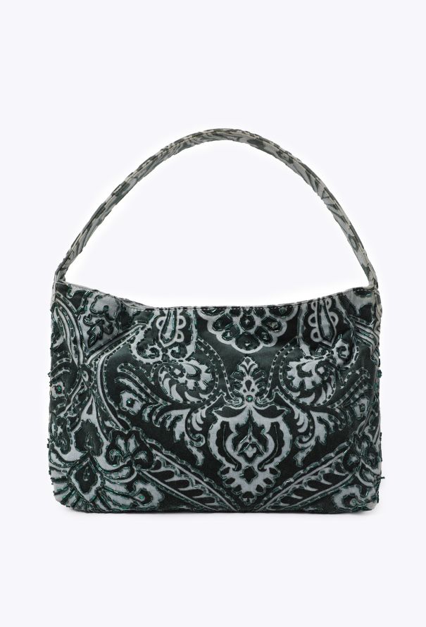 Dolce & Gabbana Embroidered Velvet Shoulder Bag, F/W 1998