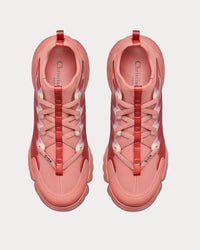 D-Connect Dark Nude Technical Fabric Low Top Sneakers
