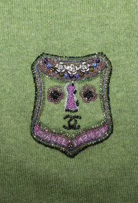 Chanel Cashmere Collegiate Sweater Set, 2007