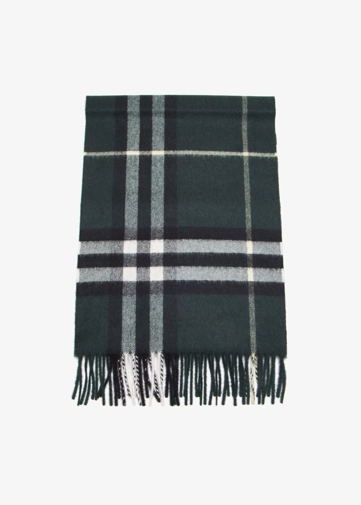 Classic Check Cashmere Scarf