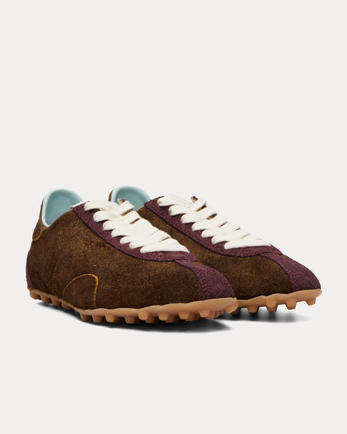 Sprinters Suede Brown Shade / Mauve Low Top Sneakers