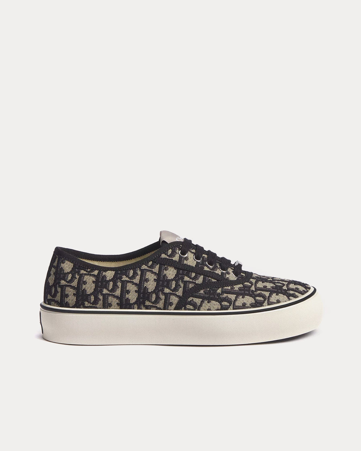 Saltwind in Dior Oblique Embroidered Blue Low Top Sneakers
