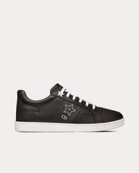 Dior Star Black Calfskin Low Top Sneakers