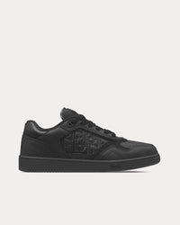 B27 Grained Calfskin & Dior Gravity Leather Black Low Top Sneakers