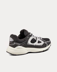 B30 Black Mesh and Technical Fabric Low Top Sneakers