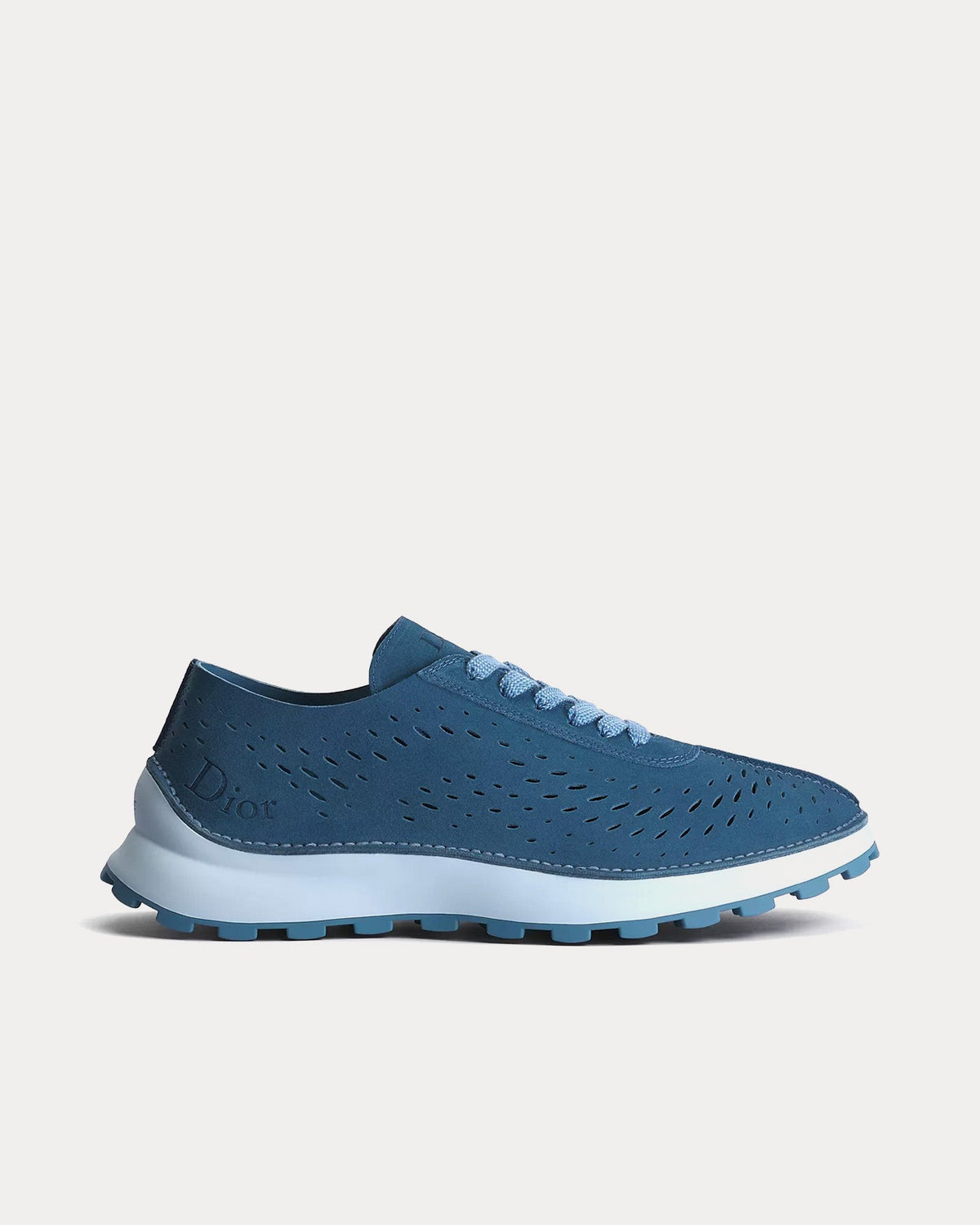 Squash Suede Blue Low Top Sneakers
