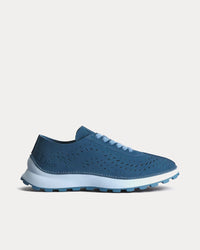 Squash Suede Blue Low Top Sneakers