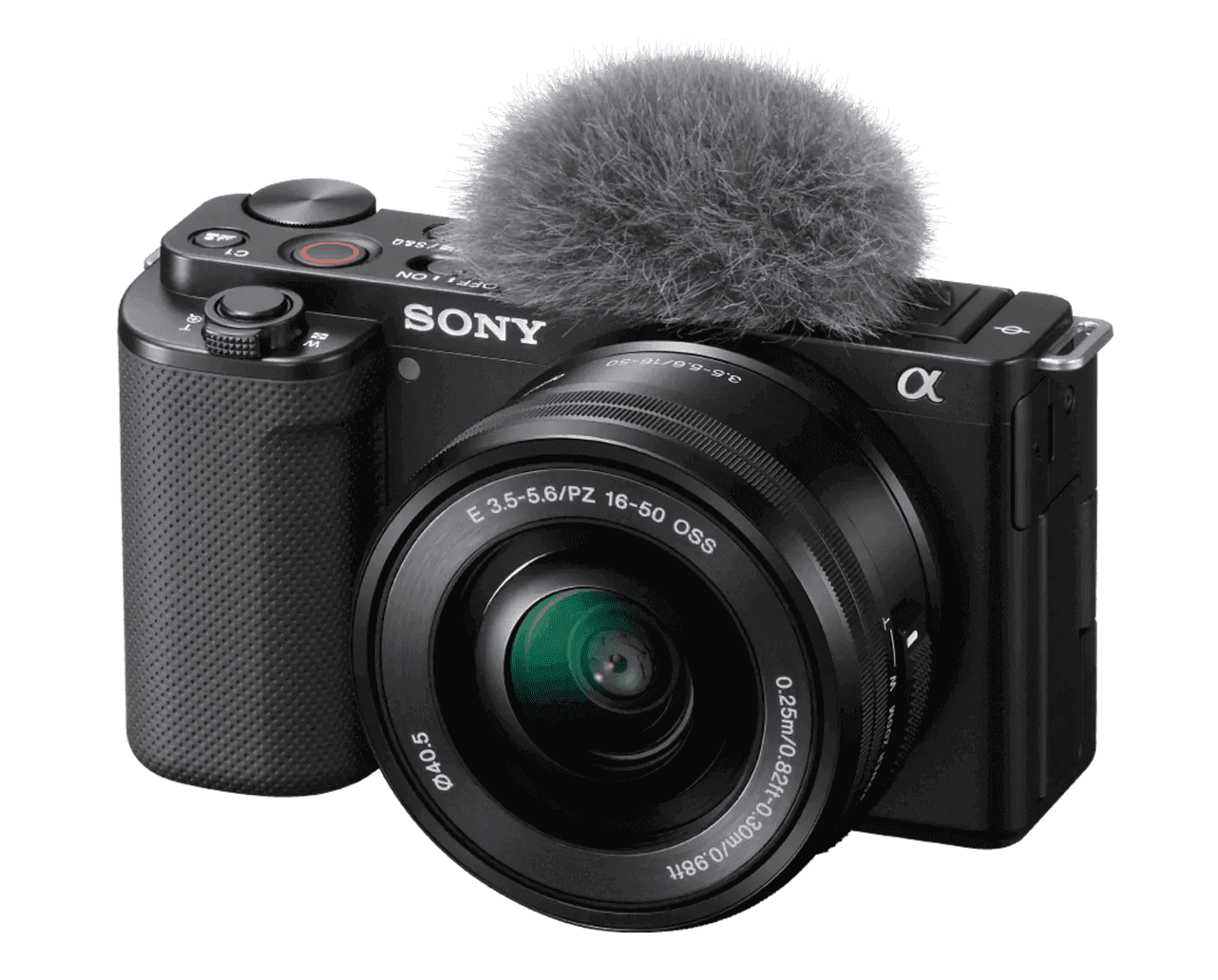Sony ZV-E10 Mirrorless Vlogging Camera with 16-50mm Lens & 64GB Memory | New & Black | Imported Model | Sold without Manufacturer Warranty
