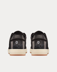 B27 Black Smooth Calfskin and Dior Oblique Galaxy Leather Low Top Sneakers