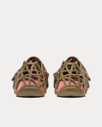 Dior Warp Khaki Cosmo Rubber with Warped Cannage Motif Sandals