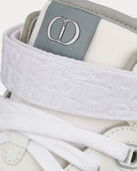 B27 Dior Oblique Galaxy White High Top Sneakers
