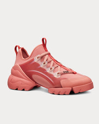 D-Connect Dark Nude Technical Fabric Low Top Sneakers
