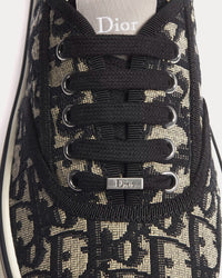 Saltwind in Dior Oblique Embroidered Blue Low Top Sneakers