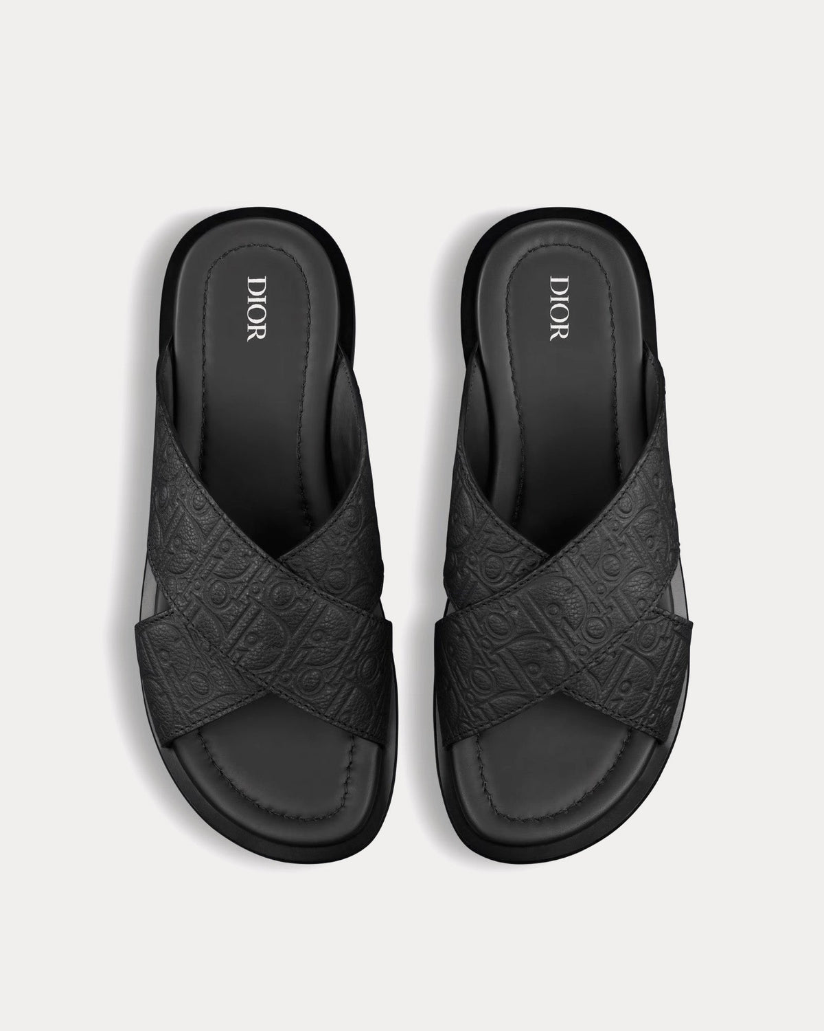 Alias Leather Black Sandals