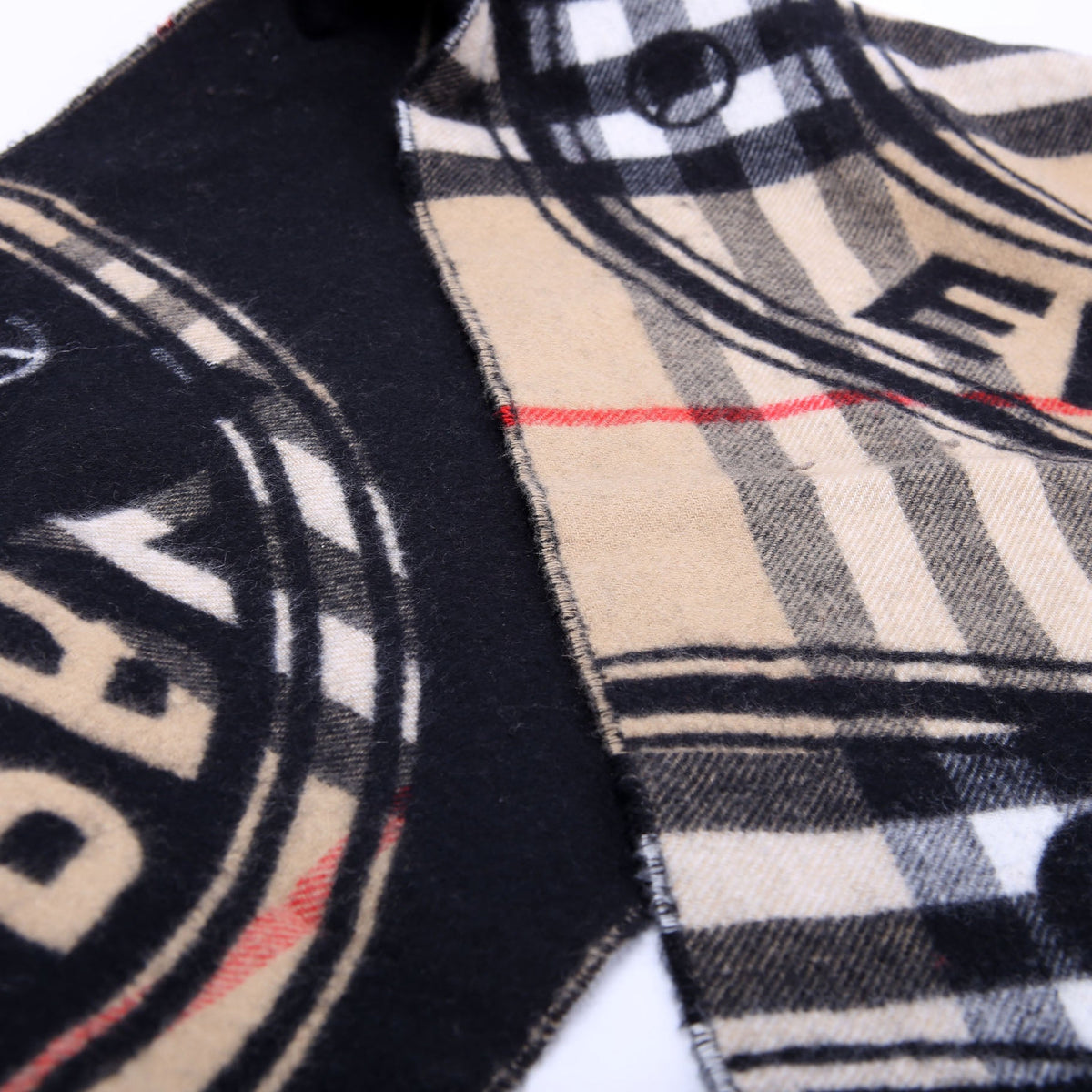 Montage Logo Cashmere Scarf