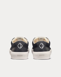 B101 Nubuck Calfskin Black Low Top Sneakers