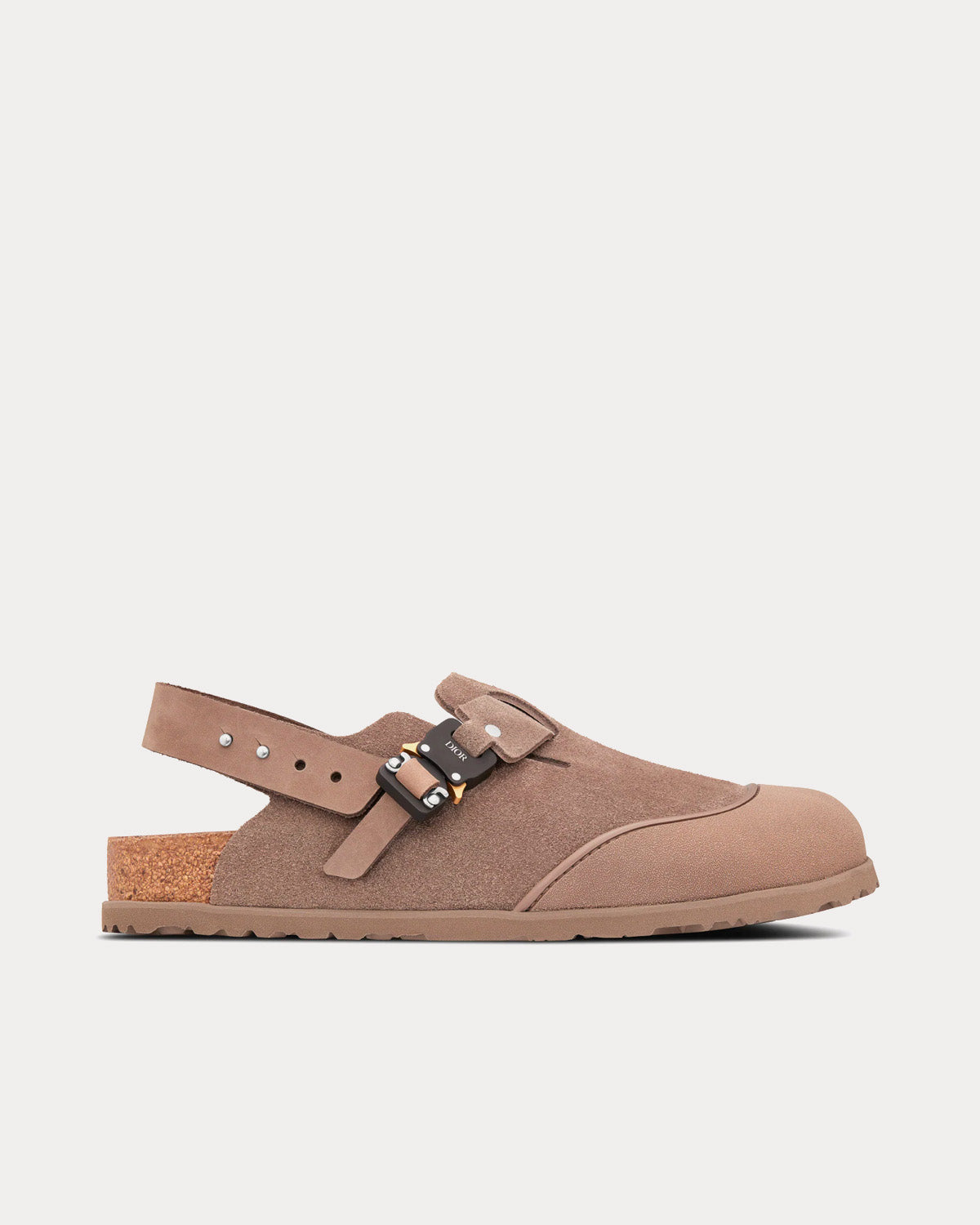 Tokio Mule Brown Nubuck Calfskin Slip Ons