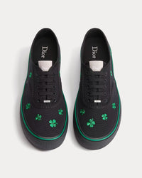 Saltwind Black / Green Low Top Sneakers
