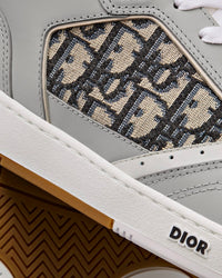 B27 Grey & White High Top Sneakers