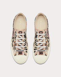 Walk'n'Dior Rosa Mutabilis Embroidery Low Top Sneakers