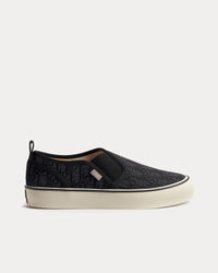 Saltwind Black Slip On Sneakers