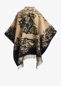 Luxury Reversible EKD Check Cape