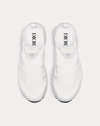 B30 Countdown Techical Mesh & Fabric White Slip On Sneakers