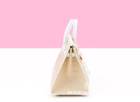 Neige Faubourg Birkin 20 White Matte Alligator Handbag